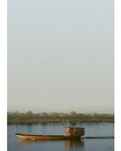 20 Blatt Briefpapier Abendstimmung am Mekong DIN A4