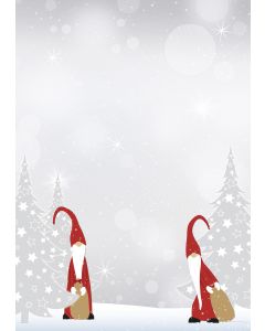 Briefpapier Weihnachtswichtel