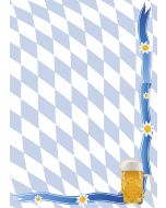 Briefpapier Bayern Raute + Bierkrug