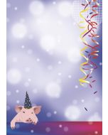 Briefpapier Party Schweinchen - Glücksbringer